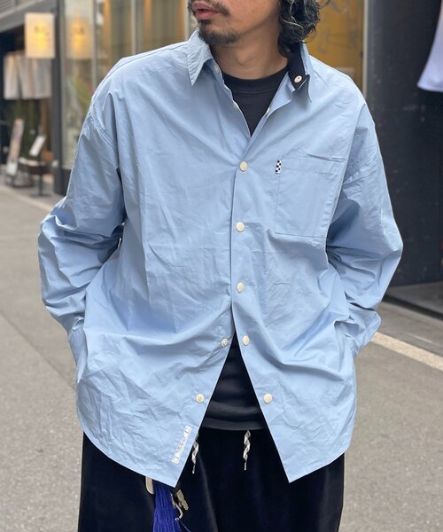 CPCM(シーピーシーエム)の「【ultrabra1n's企画】T.B.S(シャツ/ブラウス・メンズ・ブルー・LARGE/MEDIUM)」の16枚目の写真