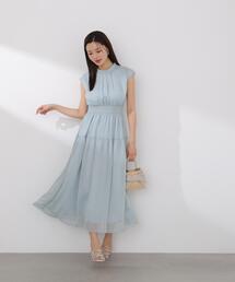 PROPORTION BODY DRESSING | ウエストシャーリングワンピース / 1216140500(ワンピース)
