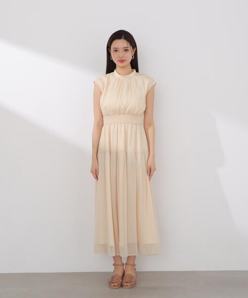 PROPORTION BODY DRESSING(プロポーションボディドレッシング)の「ウエストシャーリングワンピース / 1216140500(ワンピース・レディース・イエロー/ブルー/ネイビー・P/S/SMALL/MEDIUM)」の9枚目の写真