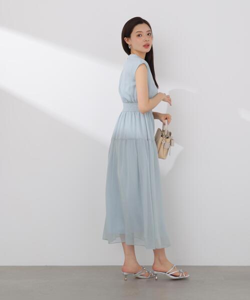 PROPORTION BODY DRESSING(プロポーションボディドレッシング)の「ウエストシャーリングワンピース / 1216140500(ワンピース・レディース・イエロー/ブルー/ネイビー・P/S/SMALL/MEDIUM)」の22枚目の写真
