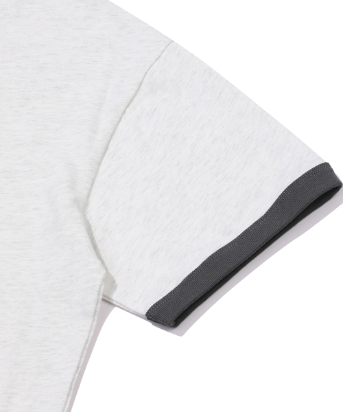 MAINBOOTH(メインブース)の「Better Smile T-shirt(1% MELANGE)(Tシャツ/カットソー・レディース・その他・1/2)」の2枚目の写真