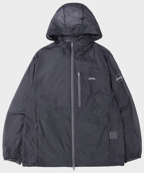 JEEP(ジープ)の「ライトシアーフードウィンドブレーカー (JR5JPU111GR)(ナイロンジャケット・レディース・その他・2XL/SMALL/MEDIUM/LARGE/X-LARGE)」の4枚目の写真