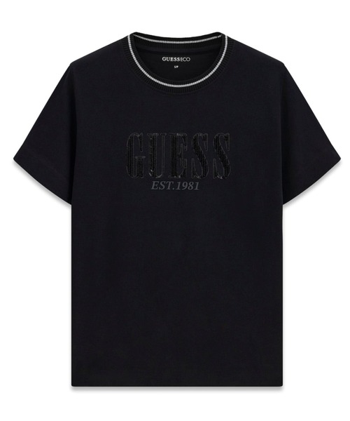 Guess（ゲス）の「SEQUINS Logo Tee Tシャツ ロゴTシャツ（Tシャツ/カットソー・レディース・ブラック/ホワイト・X-SMALL/SMALL/MEDIUM/LARGE）」の10枚目の写真