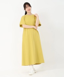 STRAWBERRY-FIELDS（ストロベリーフィールズ）の「エミリア天竺_バックシャンカットソーワンピース（ワンピース）」