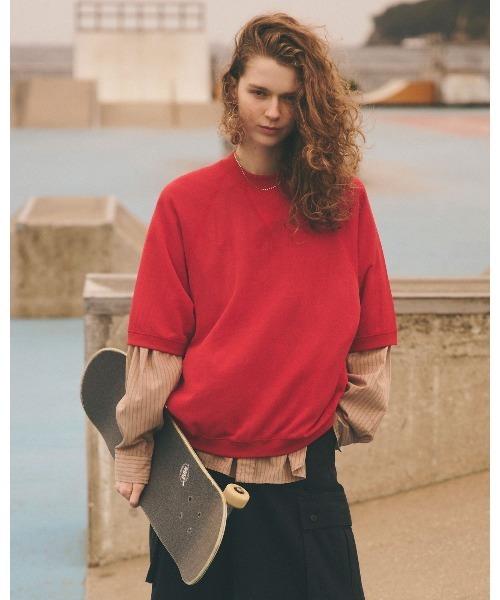 THE SHINZONE(ザ シンゾーン)の「STAND COLLAR DADDY SHIRT 26MMSBL02(シャツ/ブラウス・レディース・ライトブルー/ベージュ・FREE)」の4枚目の写真