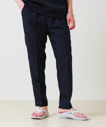 【セットアップ対応】リネンライクキャンバスパンツ