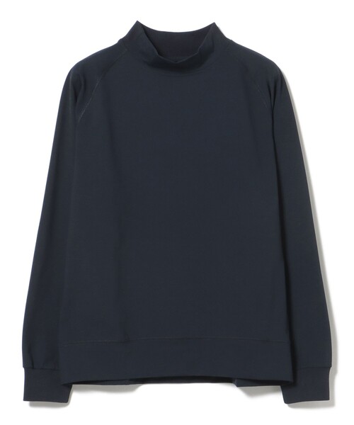 BEAMS GOLF（ビームスゴルフ）の「〈WOMEN〉B.G.THREE / ALL-TIME プライムフレックス（R) ラグラン モックネック プルオーバー（LV.2）（Tシャツ/カットソー・レディース・ホワイト/ネイビー/ブラック・LARGE/MEDIUM）」の3枚目の写真