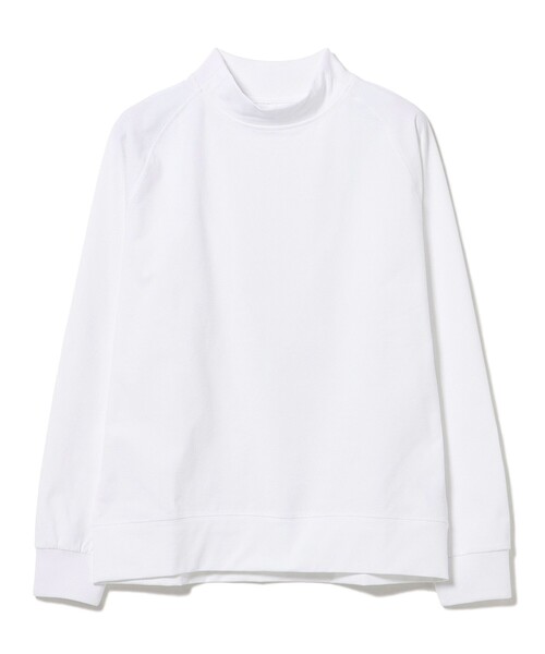 BEAMS GOLF（ビームスゴルフ）の「〈WOMEN〉B.G.THREE / ALL-TIME プライムフレックス（R) ラグラン モックネック プルオーバー（LV.2）（Tシャツ/カットソー・レディース・ホワイト/ネイビー/ブラック・LARGE/MEDIUM）」の12枚目の写真
