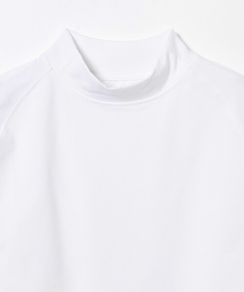 BEAMS GOLF（ビームスゴルフ）の「〈WOMEN〉B.G.THREE / ALL-TIME プライムフレックス（R) ラグラン モックネック プルオーバー（LV.2）（Tシャツ/カットソー・レディース・ホワイト/ネイビー/ブラック・LARGE/MEDIUM）」の13枚目の写真