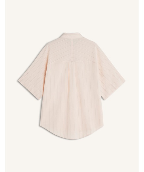 Maison Kitsune（メゾンキツネ）の「SHORT SLEEVE SHIRT（シャツ/ブラウス・レディース・ベージュ・36/S）」の3枚目の写真