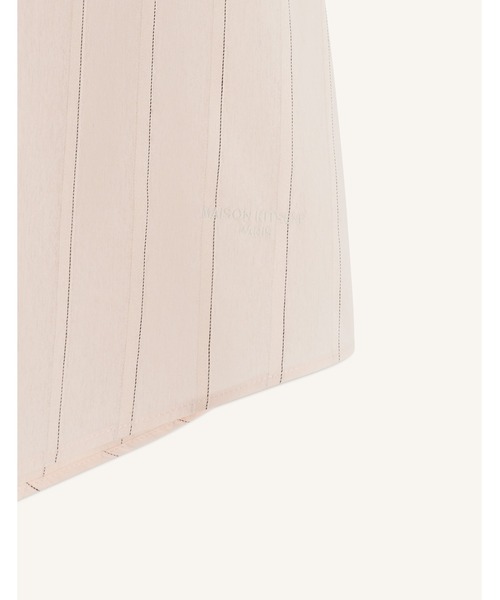 Maison Kitsune（メゾンキツネ）の「SHORT SLEEVE SHIRT（シャツ/ブラウス・レディース・ベージュ・36/S）」の4枚目の写真