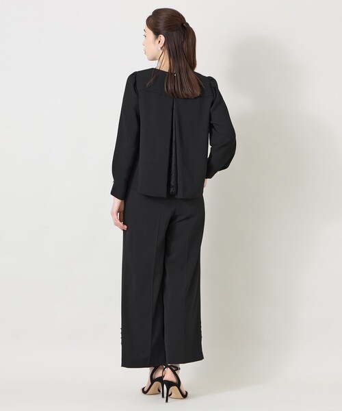 TO BE CHIC（トゥー ビー シック）の「BOBスカラップタック ブラウス（シャツ/ブラウス・レディース・ブラック・40）」の3枚目の写真