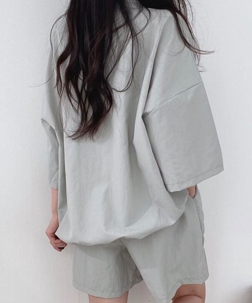 Flugge(フラッジー)の「スポーティーハーフジップセットアップ(その他トップス・レディース・グレー/ベージュ・LARGE/MEDIUM)」の5枚目の写真