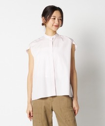 HELIOPOLE | BACK VOLUME STAND COLLAR SHIRT(シャツ/ブラウス)