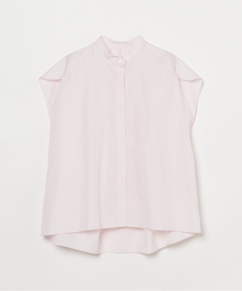 HELIOPOLE(エリオポール)の「BACK VOLUME STAND COLLAR SHIRT(シャツ/ブラウス・レディース・ホワイト/ピンク系・38)」の5枚目の写真