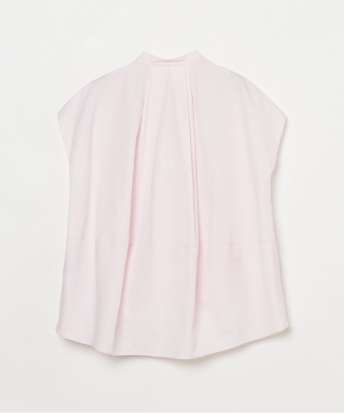 HELIOPOLE(エリオポール)の「BACK VOLUME STAND COLLAR SHIRT(シャツ/ブラウス・レディース・ホワイト/ピンク系・38)」の6枚目の写真