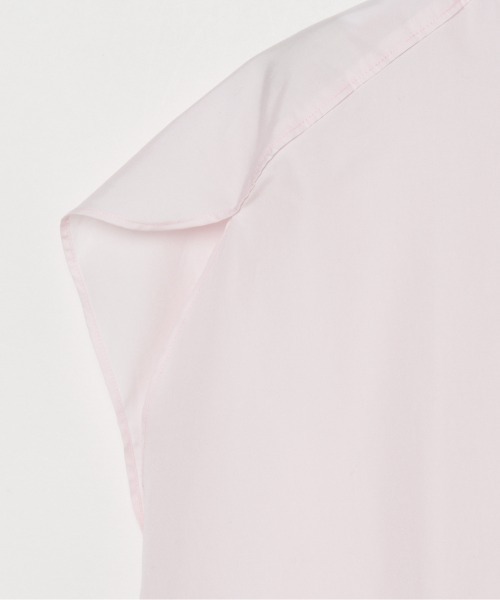 HELIOPOLE(エリオポール)の「BACK VOLUME STAND COLLAR SHIRT(シャツ/ブラウス・レディース・ホワイト/ピンク系・38)」の8枚目の写真