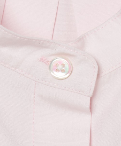 HELIOPOLE(エリオポール)の「BACK VOLUME STAND COLLAR SHIRT(シャツ/ブラウス・レディース・ホワイト/ピンク系・38)」の10枚目の写真