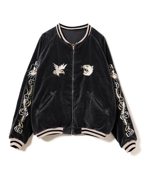 REMI RELIEF(レミレリーフ)の「【イベント限定】【別注】REMI RELIEF / Souvenir Jacket Alaska(スカジャン・メンズ・ブラック・XX-LARGE/X-LARGE/LARGE/MEDIUM/SMALL)」の10枚目の写真