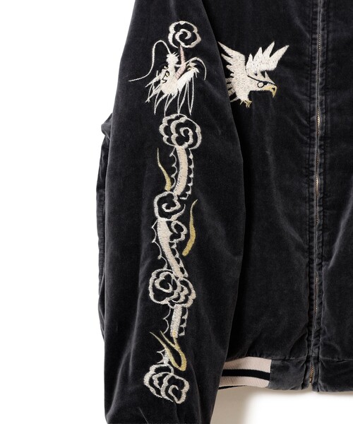 REMI RELIEF(レミレリーフ)の「【イベント限定】【別注】REMI RELIEF / Souvenir Jacket Alaska(スカジャン・メンズ・ブラック・XX-LARGE/X-LARGE/LARGE/MEDIUM/SMALL)」の15枚目の写真