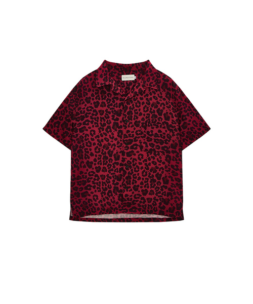 ROLLINGSTUDIOS(ローリングスタジオ)の「HAWAIIAN SHIRT LEOPARD BURGUNDY(シャツ/ブラウス・メンズ・その他・MEDIUM/LARGE/X-LARGE)」の1枚目の写真