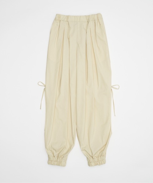 SOEMIN(ソミン)の「Aladdin pants/アラジンパンツ(スラックス・レディース・ブラック/ホワイト・FREE)」の5枚目の写真