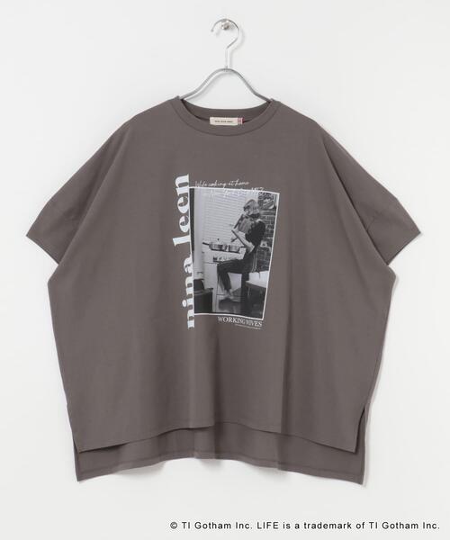 GOOD ROCK SPEED(グッドロックスピード)の「GOOD ROCK SPEED LIFE T-SHIRTS(Tシャツ/カットソー・レディース・チャコールグレー・FREE)」の2枚目の写真