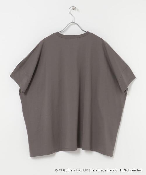 GOOD ROCK SPEED(グッドロックスピード)の「GOOD ROCK SPEED LIFE T-SHIRTS(Tシャツ/カットソー・レディース・チャコールグレー・FREE)」の5枚目の写真