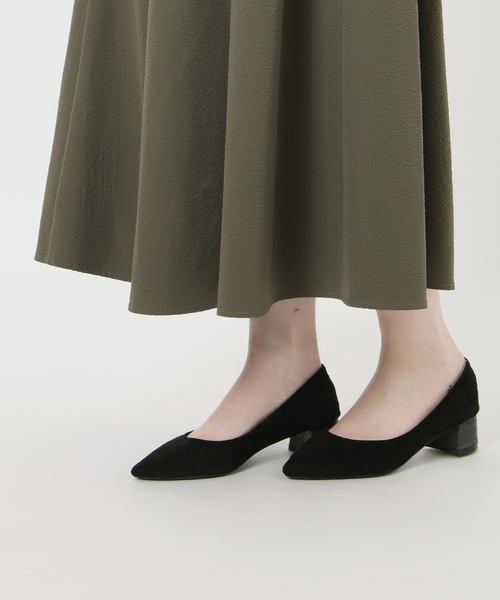 La TOTALITE（ラトータリテ）の「【洗える】リベットシャツフレンチスリーブワンピース（ワンピース・レディース・ネイビー/イエロー/カーキ・36/38）」の15枚目の写真