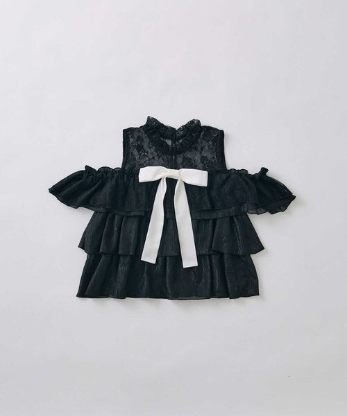 Belle Charme(ベルシャルム)の「【Belle Charme】Classic Tiered Blouse(シャツ/ブラウス・レディース・オフホワイト/ブラック/アイボリー・FREE)」の17枚目の写真