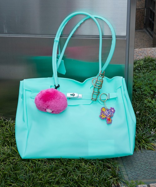 Chick(チック)の「Jelly bag / ジェリーバッグ ハンドバッグ 雨の日 撥水性 レディース メンズ 2026年 夏 夏服(トートバッグ・レディース・パープル/イエロー/オレンジ/グリーン/ミント・FREE)」の3枚目の写真