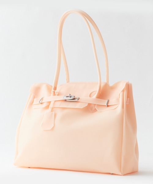 Chick(チック)の「Jelly bag / ジェリーバッグ ハンドバッグ 雨の日 撥水性 レディース メンズ 2026年 夏 夏服(トートバッグ・レディース・パープル/イエロー/オレンジ/グリーン/ミント・FREE)」の15枚目の写真