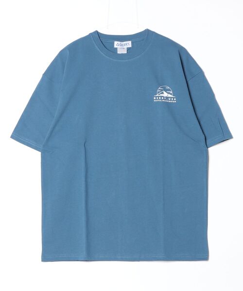En serio TOKYO(エンソリオトーキョー)の「【GERRY】別注ポイントカラーMTモチーフ半袖Tシャツ 52-9190G-IMP(Tシャツ/カットソー・メンズ・ブラック/ホワイト/ダークブルー/オートミール/カーキ・SMALL/MEDIUM/LARGE/X-LARGE)」の5枚目の写真
