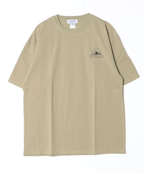 En serio TOKYO(エンソリオトーキョー)の「【GERRY】別注ポイントカラーMTモチーフ半袖Tシャツ 52-9190G-IMP(Tシャツ/カットソー・メンズ・ブラック/ホワイト/ダークブルー/オートミール/カーキ・SMALL/MEDIUM/LARGE/X-LARGE)」の4枚目の写真