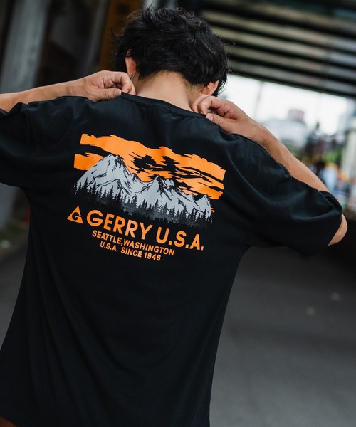 En serio TOKYO(エンソリオトーキョー)の「【GERRY】別注ポイントカラーMTモチーフ半袖Tシャツ 52-9190G-IMP(Tシャツ/カットソー・メンズ・ブラック/ホワイト/ダークブルー/オートミール/カーキ・SMALL/MEDIUM/LARGE/X-LARGE)」の12枚目の写真