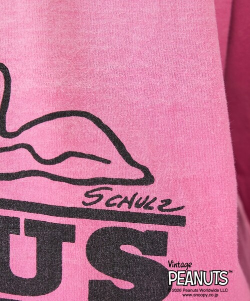 ABAHOUSE(アバハウス)の「【JOHNBULL/ジョンブル】PEANUTS SNOOPY / ピーナッツ スヌーピー / Tシャツ / ユニセックス / JT263C01/03(Tシャツ/カットソー・メンズ・スミクロ/ピンク/ネイビー・M/S)」の13枚目の写真