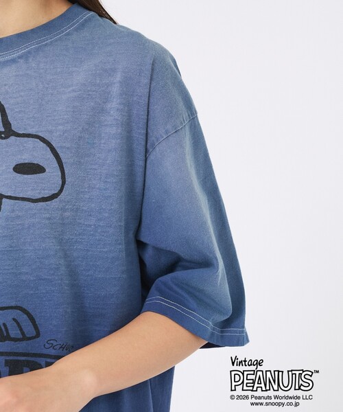 ABAHOUSE(アバハウス)の「【JOHNBULL/ジョンブル】PEANUTS SNOOPY / ピーナッツ スヌーピー / Tシャツ / ユニセックス / JT263C01/03(Tシャツ/カットソー・メンズ・スミクロ/ピンク/ネイビー・M/S)」の21枚目の写真