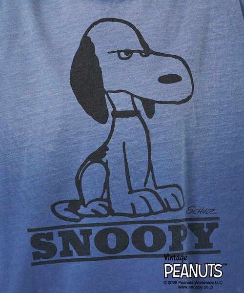ABAHOUSE(アバハウス)の「【JOHNBULL/ジョンブル】PEANUTS SNOOPY / ピーナッツ スヌーピー / Tシャツ / ユニセックス / JT263C01/03(Tシャツ/カットソー・メンズ・スミクロ/ピンク/ネイビー・M/S)」の22枚目の写真