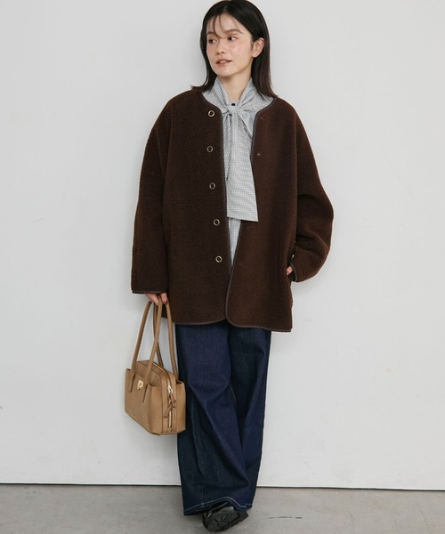 Doux archives(ドゥアルシーヴ)の「【26AW 】Wide boston S(ショルダーバッグ・レディース・ベージュ/ブラウン・FREE)」の19枚目の写真