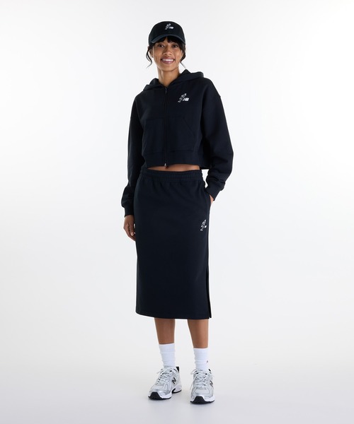 NEW BALANCE（ニューバランス）の「大谷翔平オールウェイズオンロゴスカート（スカート・レディース・グレイッシュブルー/ブラック/ヘザーグレー・LARGE/X-LARGE/SMALL/MEDIUM）」の8枚目の写真