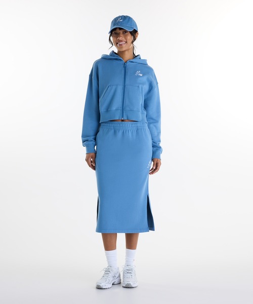 NEW BALANCE（ニューバランス）の「大谷翔平オールウェイズオンロゴスカート（スカート・レディース・グレイッシュブルー/ブラック/ヘザーグレー・LARGE/X-LARGE/SMALL/MEDIUM）」の19枚目の写真