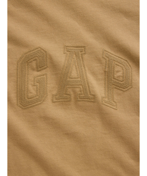 GAP(ギャップ)の「ヘビーウェイト リラックスフィット GAPロゴ クロップドTシャツ(Tシャツ/カットソー・メンズ・ネイビー/グレー/ベージュ/レッド/ブルー・XL/XS/S/M/L)」の18枚目の写真