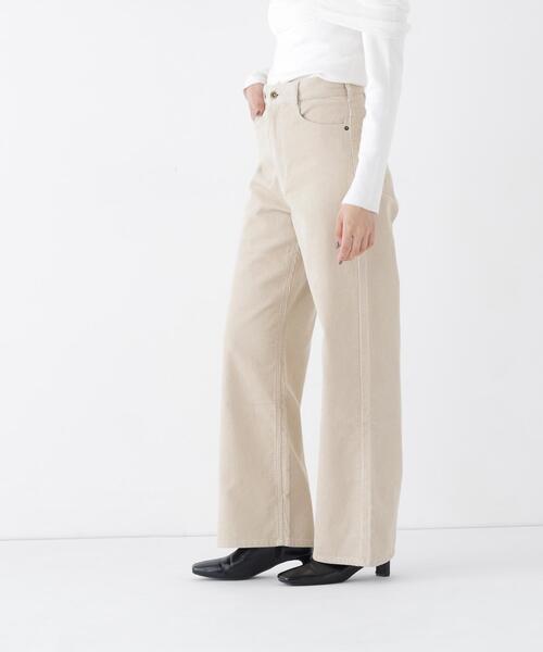 NATURAL BEAUTY BASIC(ナチュラルビューティーベーシック)の「コーデュロイパンツ(その他パンツ・レディース・ベージュ/ボルドー・P/S/MEDIUM)」の6枚目の写真