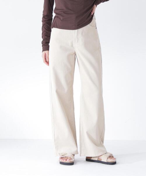 NATURAL BEAUTY BASIC(ナチュラルビューティーベーシック)の「コーデュロイパンツ(その他パンツ・レディース・ベージュ/ボルドー・P/S/MEDIUM)」の11枚目の写真
