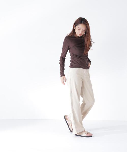 NATURAL BEAUTY BASIC(ナチュラルビューティーベーシック)の「コーデュロイパンツ(その他パンツ・レディース・ベージュ/ボルドー・P/S/MEDIUM)」の16枚目の写真