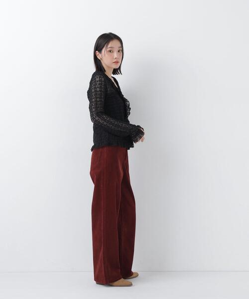 NATURAL BEAUTY BASIC(ナチュラルビューティーベーシック)の「コーデュロイパンツ(その他パンツ・レディース・ベージュ/ボルドー・P/S/MEDIUM)」の21枚目の写真