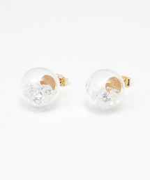 ear PAPILLONNER | クリスタルボール　ピアス(ピアス（両耳用）)