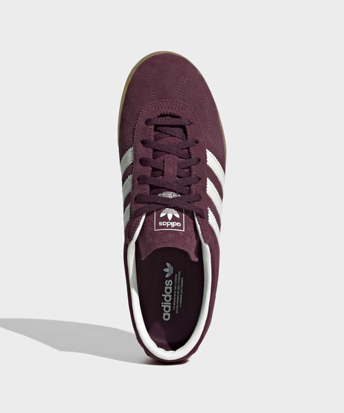 adidas(アディダス)の「ガゼル ロープロ / Gazelle Lo Pro / アディダスオリジナルス adidas Originals(スニーカー・レディース・レッド・27.5cm/25.5cm/25.0cm/26.0cm/24.5cm/28.0cm/24.0cm/23.5cm/23.0cm/26.5cm/22.5cm/22.0cm/27.0cm)」の2枚目の写真