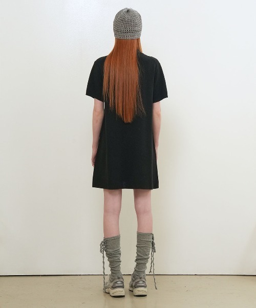 GENERAL IDEA(ジェネラルアイデア)の「【GENERAL IDEA】レイヤードカラーイージーワンピース / LAYERED COLLAR EASY DRESS(ワンピース・レディース・ブラック・L/M/S)」の6枚目の写真