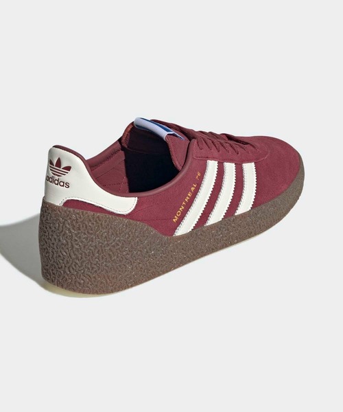 adidas(アディダス)の「モントリオール 76 / Montreal 76 / アディダスオリジナルス adidas Originals スニーカー(スニーカー・メンズ・レッド・27.5cm/27.0cm/23.0cm/22.5cm/24.5cm/23.5cm/25.0cm/25.5cm/26.0cm/26.5cm/29.0cm/28.5cm/28.0cm/24.0cm)」の5枚目の写真